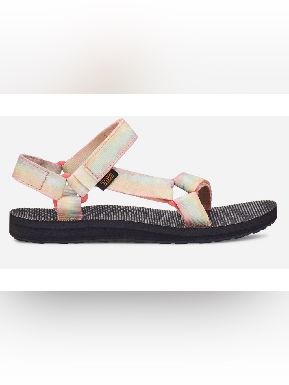 TEVA WOMEN'S ORIGINAL UNIVERSAL TIE DYE SORBET LEMON - size 8